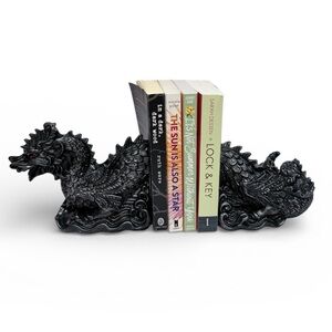 Black Dragon Bookends
